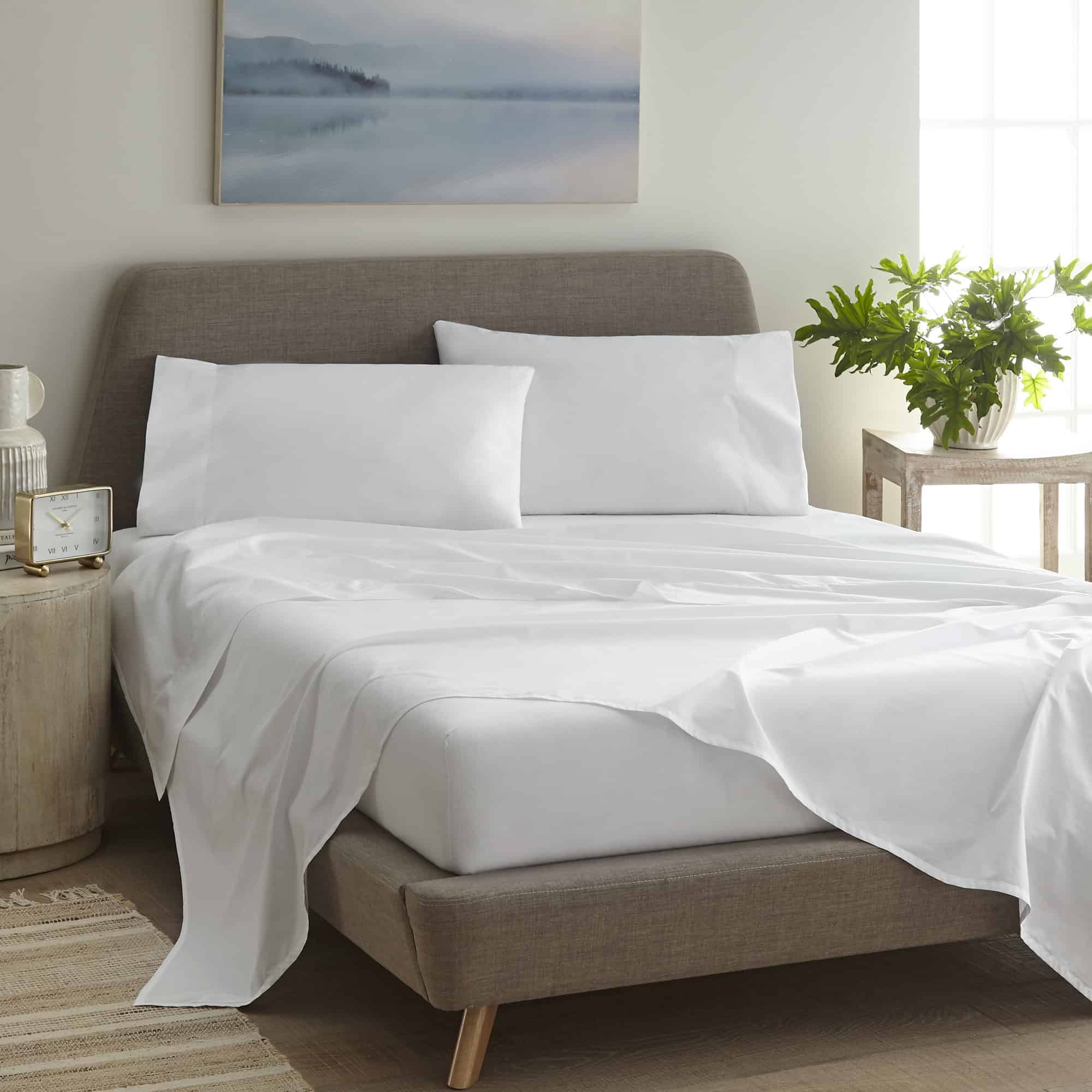 270 TC Percale Sheet Sets - Cozy Home Life
