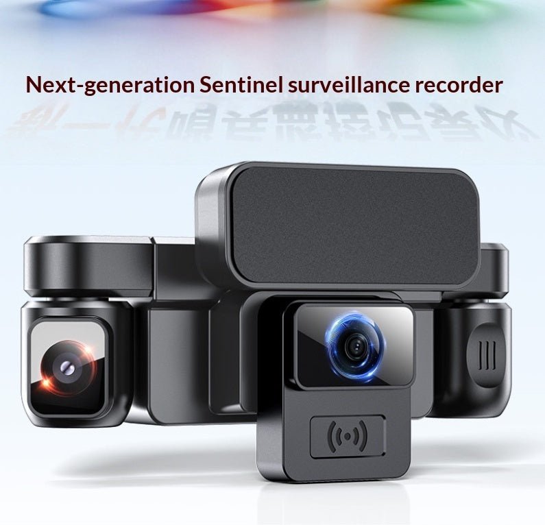 3 - inch 4 - lens HD Night Vision Dash Cam - Cozy Home Life
