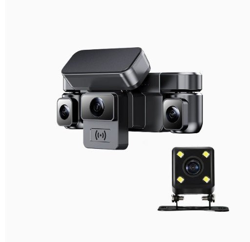 3 - inch 4 - lens HD Night Vision Dash Cam - Cozy Home Life