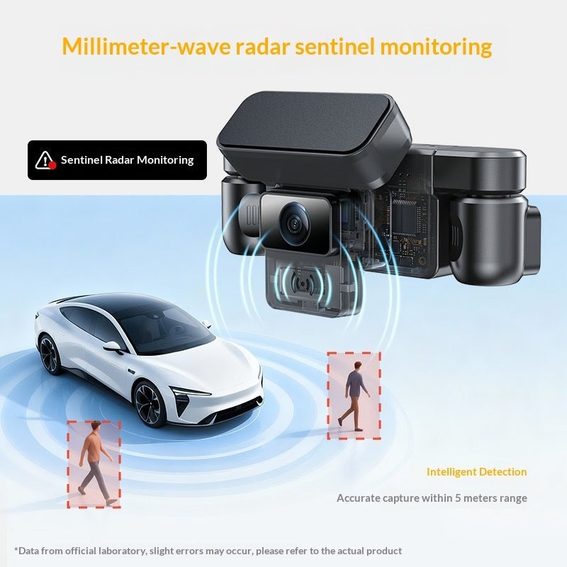 3 - inch 4 - lens HD Night Vision Dash Cam - Cozy Home Life