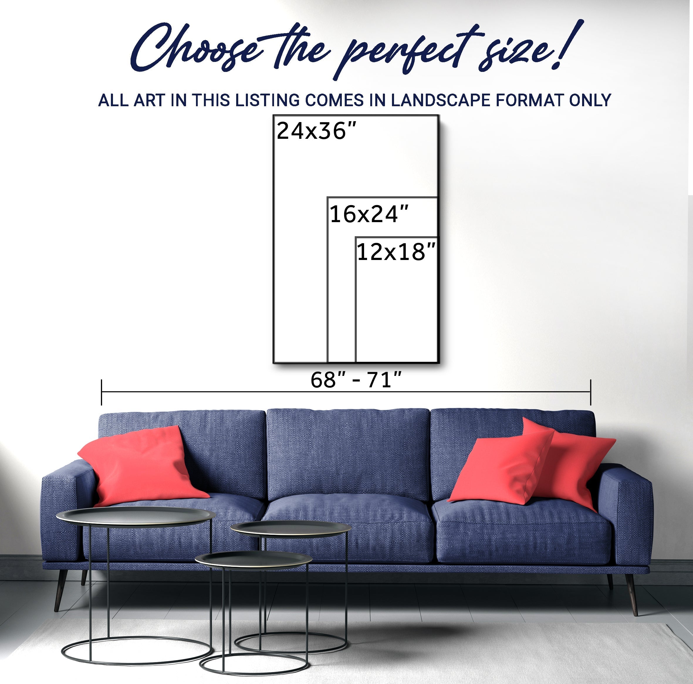 Abstract Minimalist Wave Wall Art II - Cozy Home Life