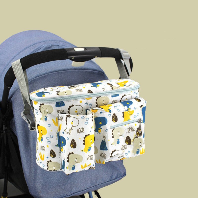 Baby Stroller Organizer Newborn Trolley Storage Bag Adjustable Multifunction Travel Diaper Large Capacity Pram Bag Bottle Holder - Cozy Home Life