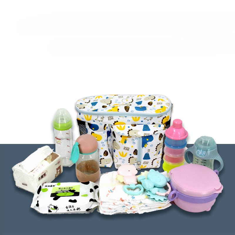 Baby Stroller Organizer Newborn Trolley Storage Bag Adjustable Multifunction Travel Diaper Large Capacity Pram Bag Bottle Holder - Cozy Home Life