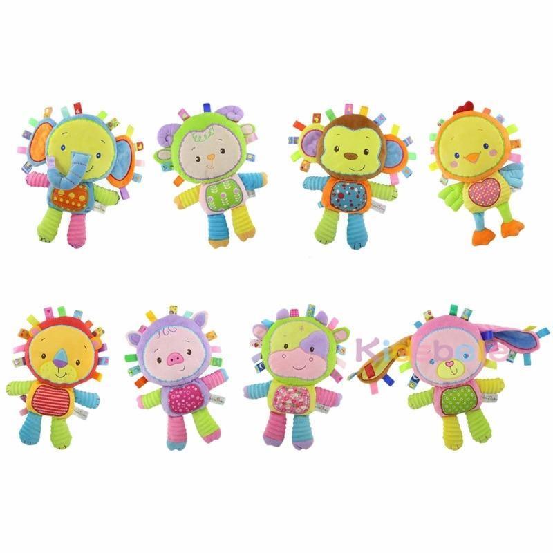 Baby Toys Appease Ring Bell Soft Plush Educational Infant Toys Kids Baby Rattles Mobiles Toy For Kids and Baby - Cozy Home Life
