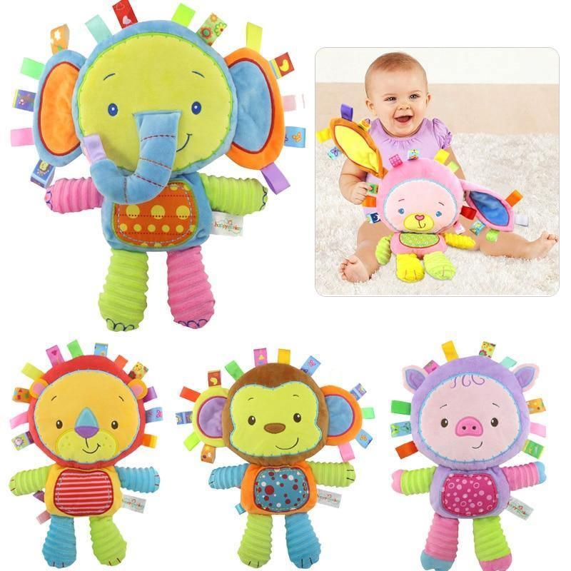 Baby Toys Appease Ring Bell Soft Plush Educational Infant Toys Kids Baby Rattles Mobiles Toy For Kids and Baby - Cozy Home Life