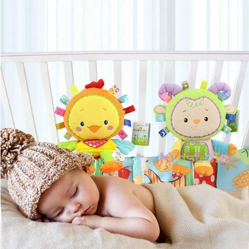 Baby Toys Appease Ring Bell Soft Plush Educational Infant Toys Kids Baby Rattles Mobiles Toy For Kids and Baby - Cozy Home Life
