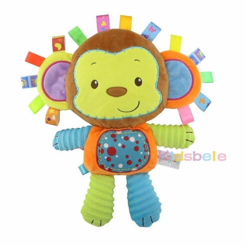 Baby Toys Appease Ring Bell Soft Plush Educational Infant Toys Kids Baby Rattles Mobiles Toy For Kids and Baby - Cozy Home Life