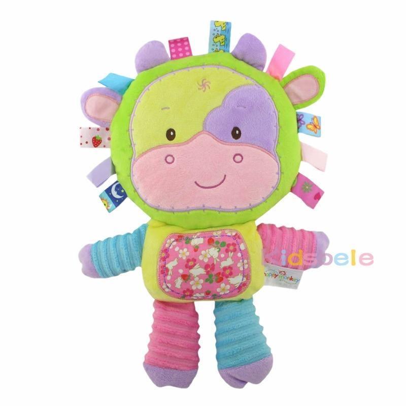 Baby Toys Appease Ring Bell Soft Plush Educational Infant Toys Kids Baby Rattles Mobiles Toy For Kids and Baby - Cozy Home Life