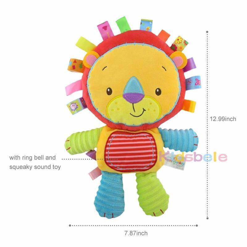 Baby Toys Appease Ring Bell Soft Plush Educational Infant Toys Kids Baby Rattles Mobiles Toy For Kids and Baby - Cozy Home Life