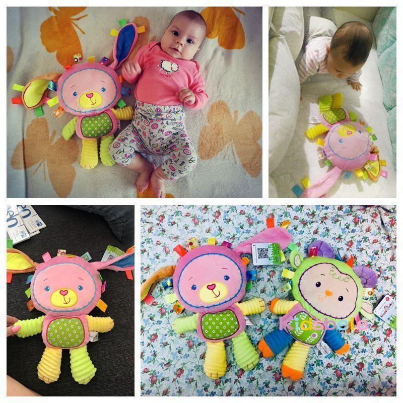 Baby Toys Appease Ring Bell Soft Plush Educational Infant Toys Kids Baby Rattles Mobiles Toy For Kids and Baby - Cozy Home Life