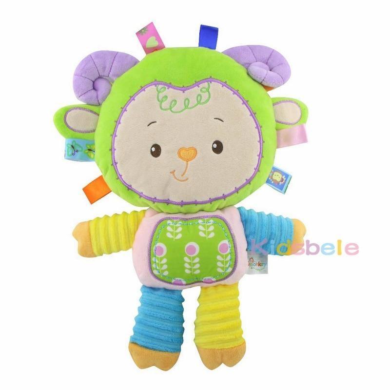 Baby Toys Appease Ring Bell Soft Plush Educational Infant Toys Kids Baby Rattles Mobiles Toy For Kids and Baby - Cozy Home Life