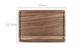 Black Walnut Wood Cutting Board Creative Whole Tray Fruit Chopping Cutting Board Wood Chopping Blocks For Kitchen - Cozy Home Life