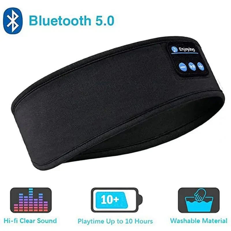 Bluetooth Sleep Headband – Wireless Headphones with Built - In Speakers & 10 - Hour Battery - Cozy Home Life