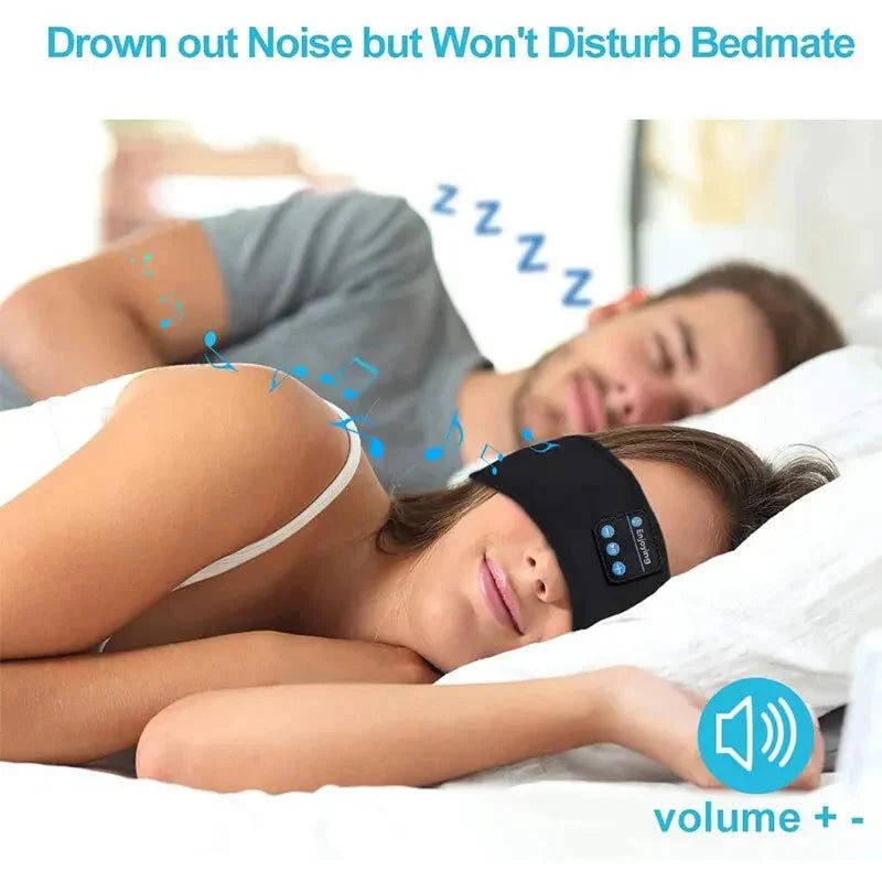 Bluetooth Sleep Headband – Wireless Headphones with Built - In Speakers & 10 - Hour Battery - Cozy Home Life