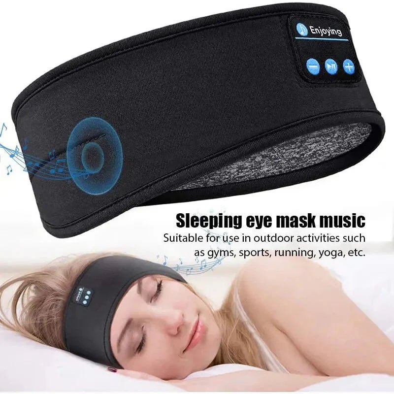 Bluetooth Sleep Headband – Wireless Headphones with Built - In Speakers & 10 - Hour Battery - Cozy Home Life