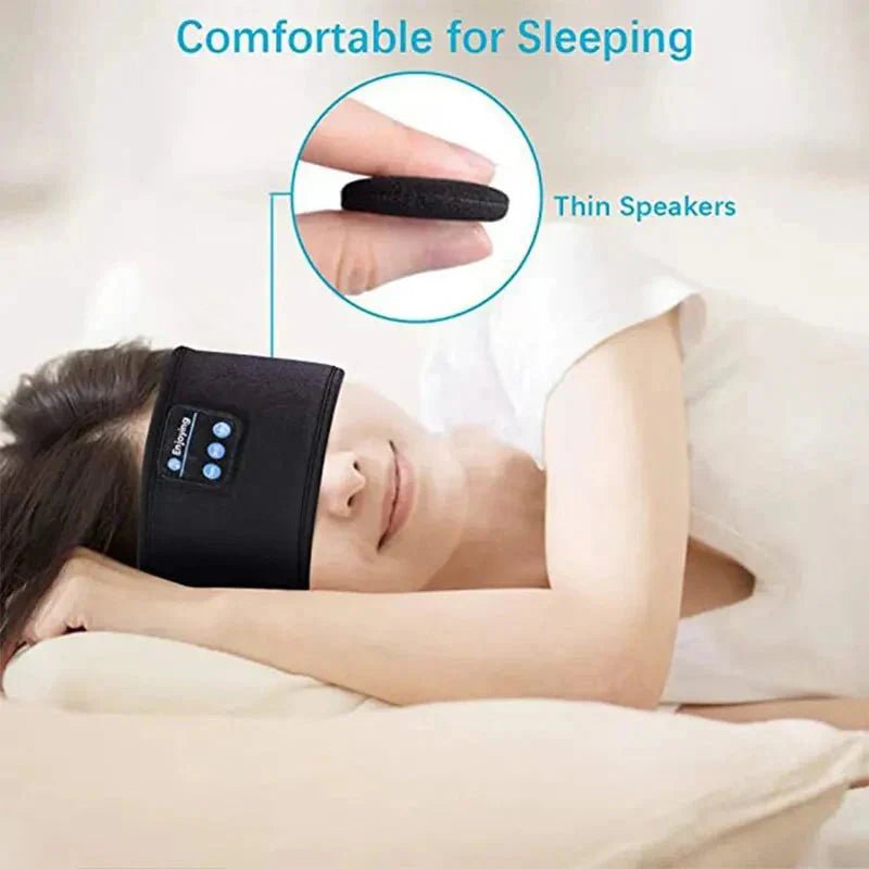 Bluetooth Sleep Headband – Wireless Headphones with Built - In Speakers & 10 - Hour Battery - Cozy Home Life