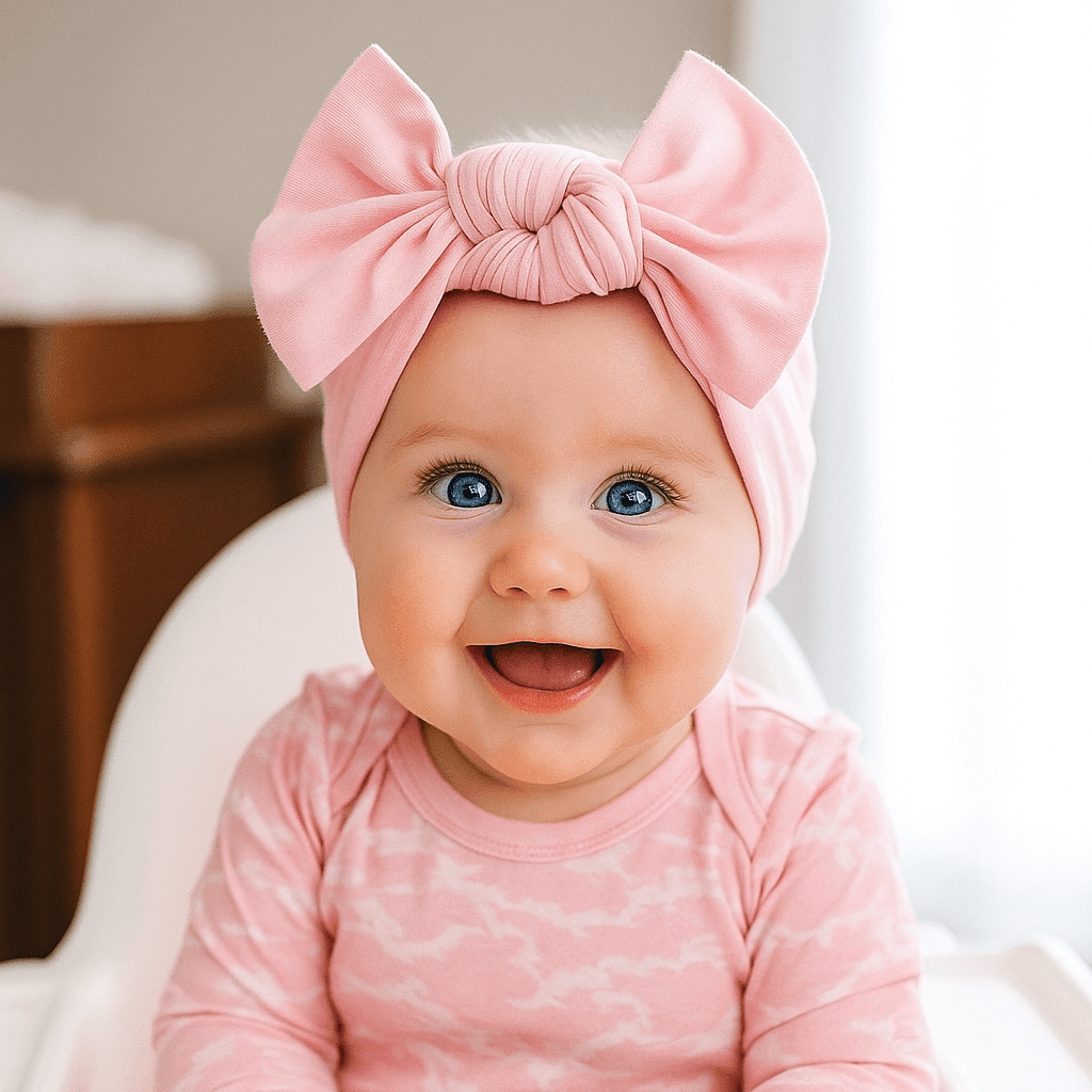 Candy Pink Knotted Bow - Cozy Home Life