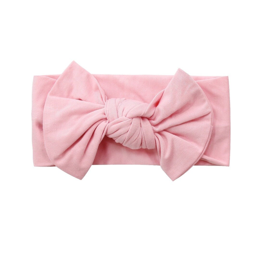 Candy Pink Knotted Bow - Cozy Home Life