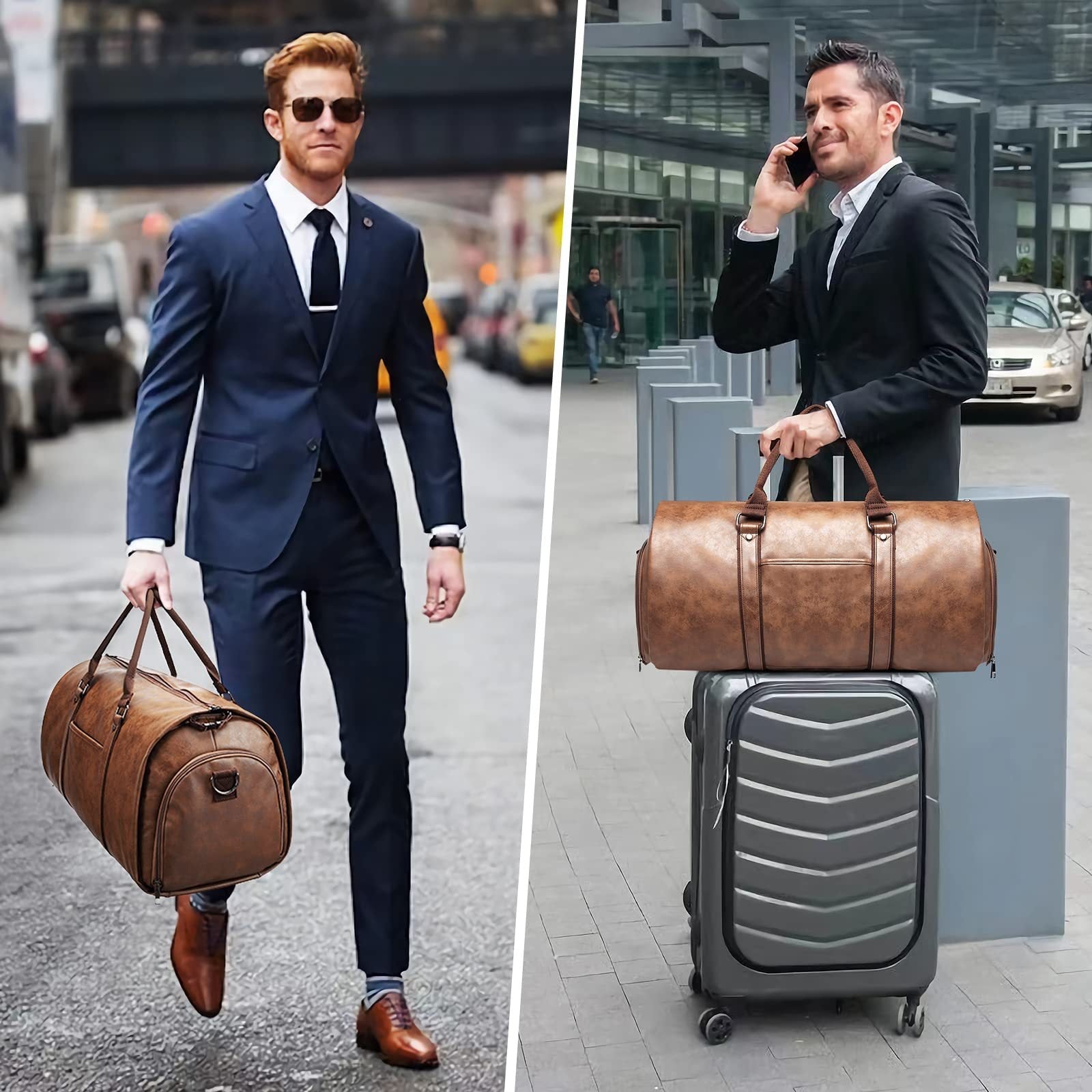 Carry Cloth Bag Travel Bag With Shoes Compartment - Cozy Home Life