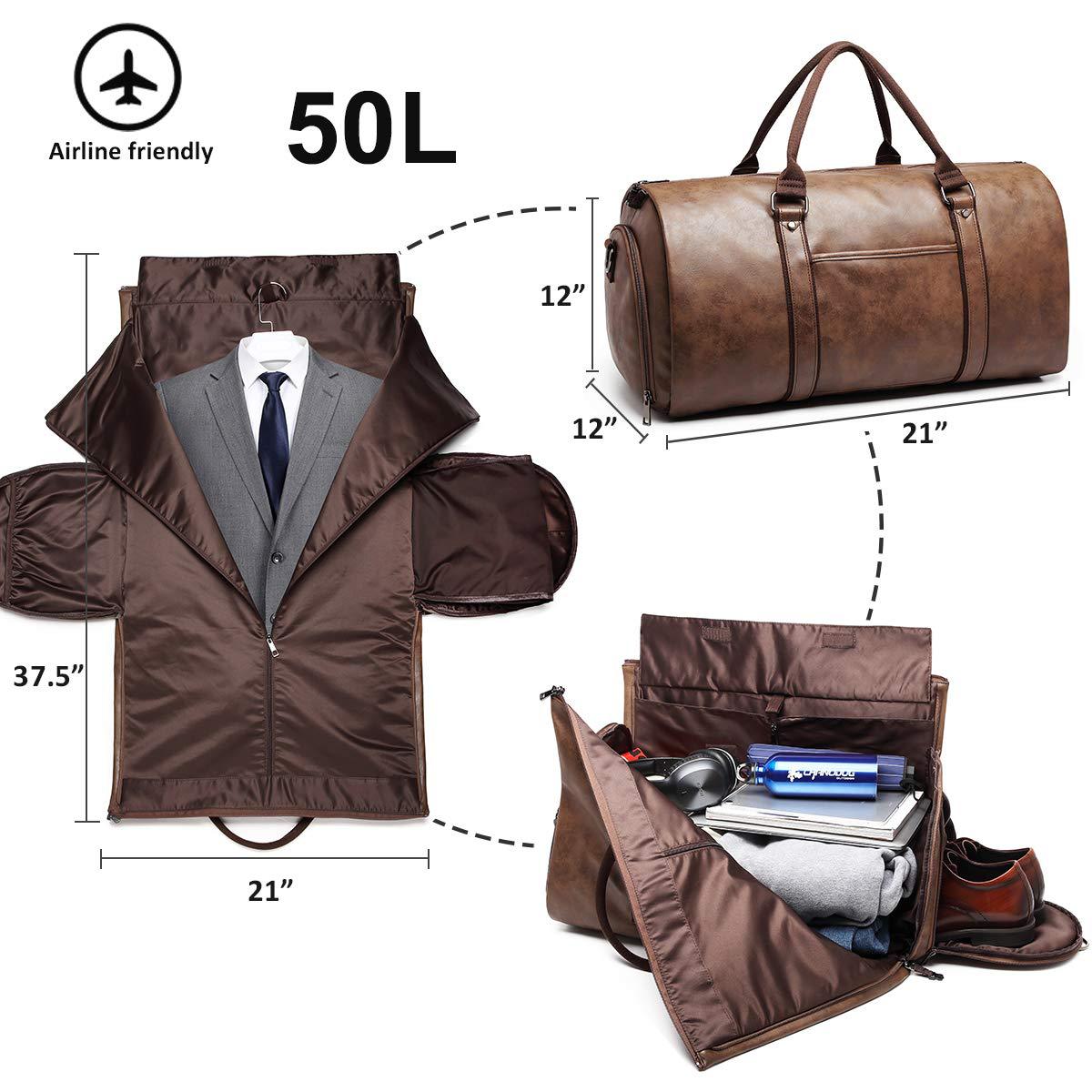 Carry Cloth Bag Travel Bag With Shoes Compartment - Cozy Home Life