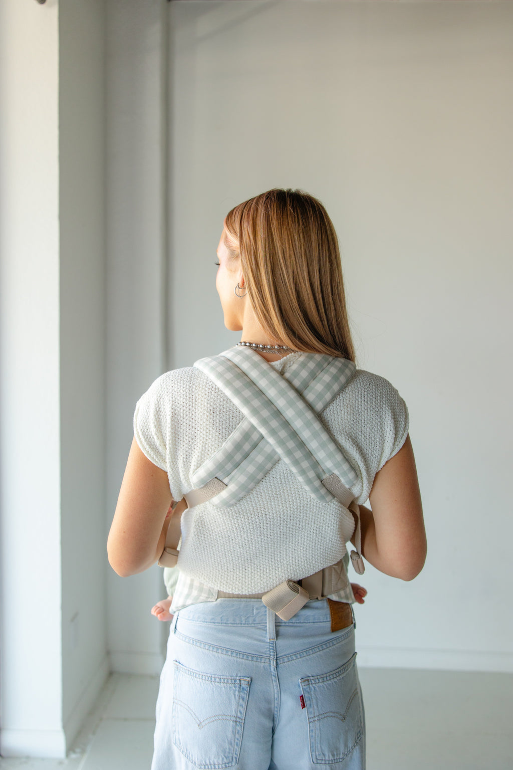 Coco Gingham - Cotton Baby Carrier - Cozy Home Life