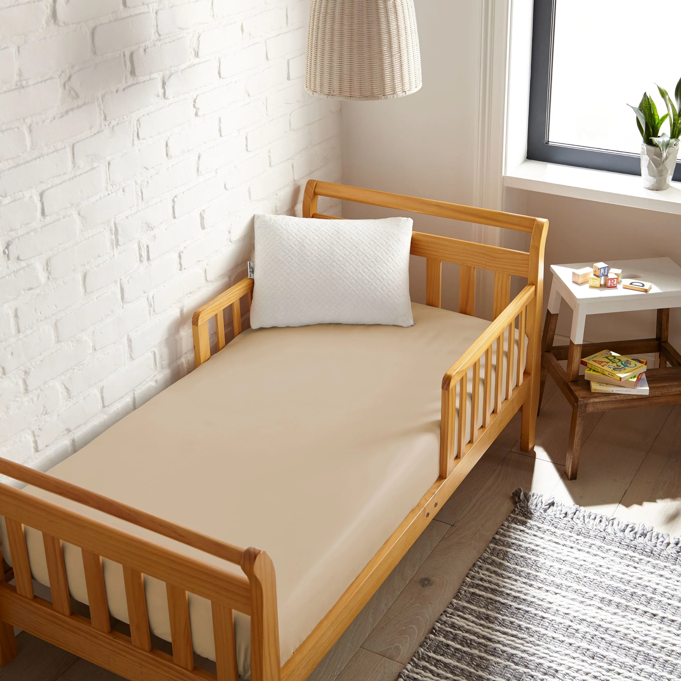 Cooling Bamboo Crib Fitted Sheet - gentle and moisture wicking - Cozy Home Life
