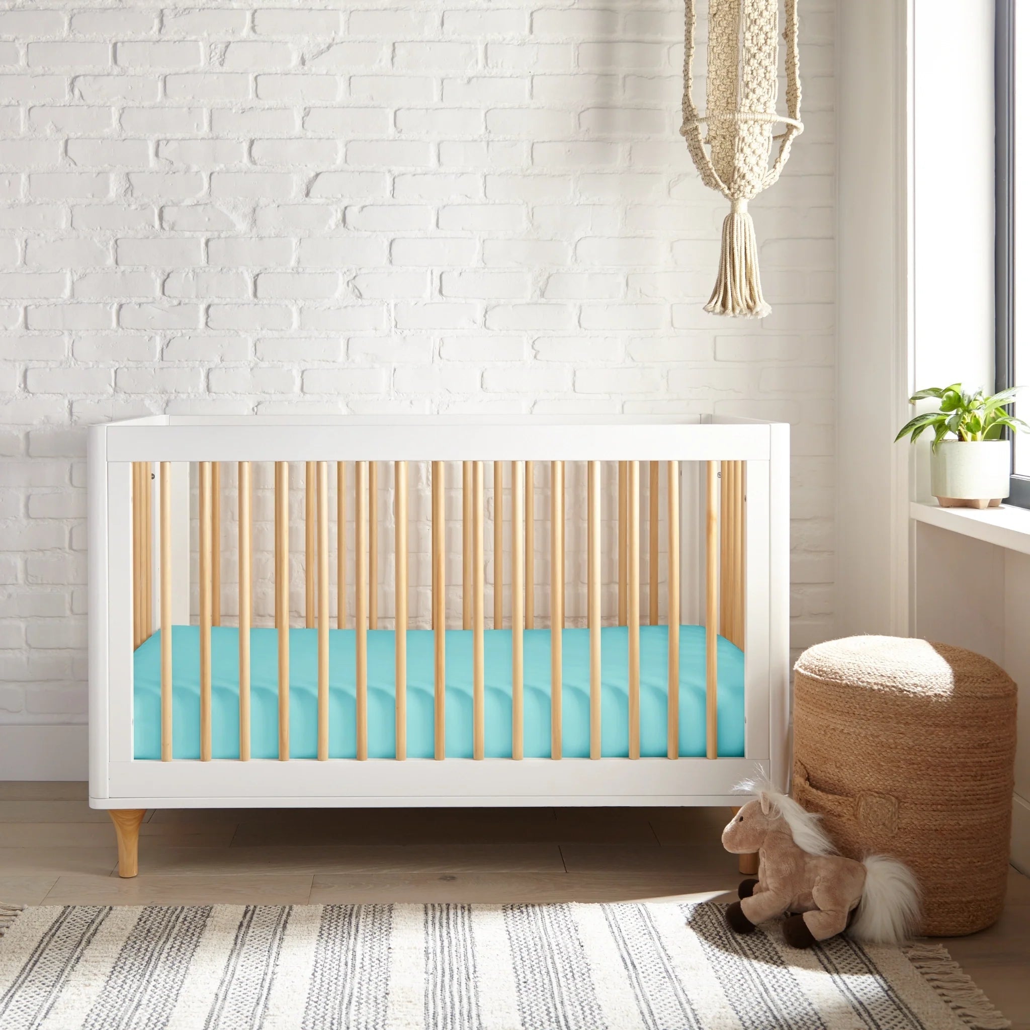 Cooling Bamboo Crib Fitted Sheet - gentle and moisture wicking - Cozy Home Life