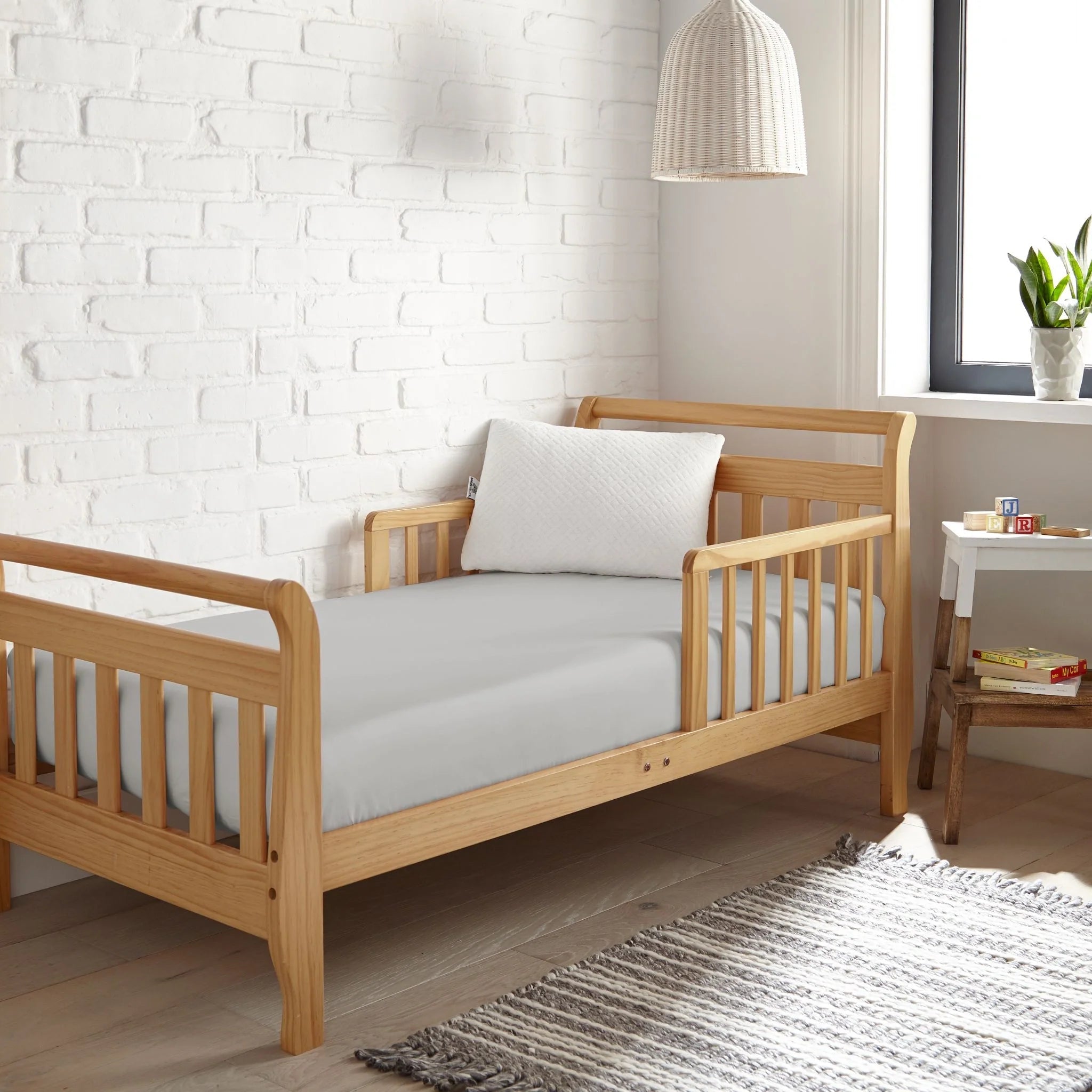 Cooling Bamboo Crib Fitted Sheet - gentle and moisture wicking - Cozy Home Life