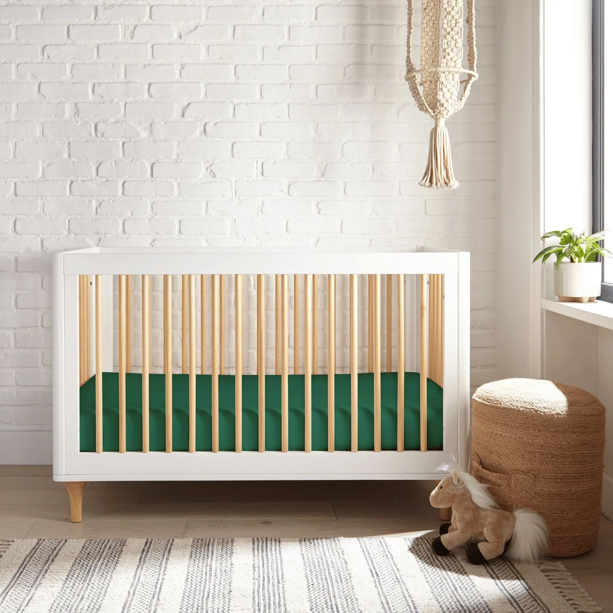 Cooling Bamboo Crib Fitted Sheet - gentle and moisture wicking - Cozy Home Life