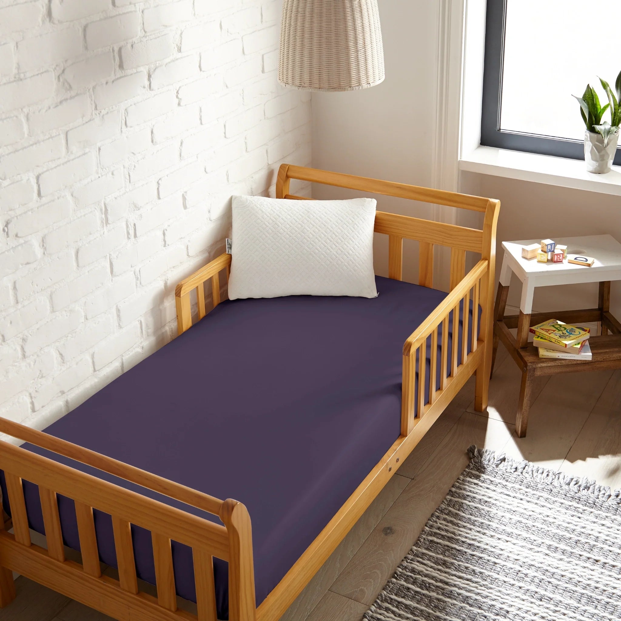 Cooling Bamboo Crib Fitted Sheet - gentle and moisture wicking - Cozy Home Life