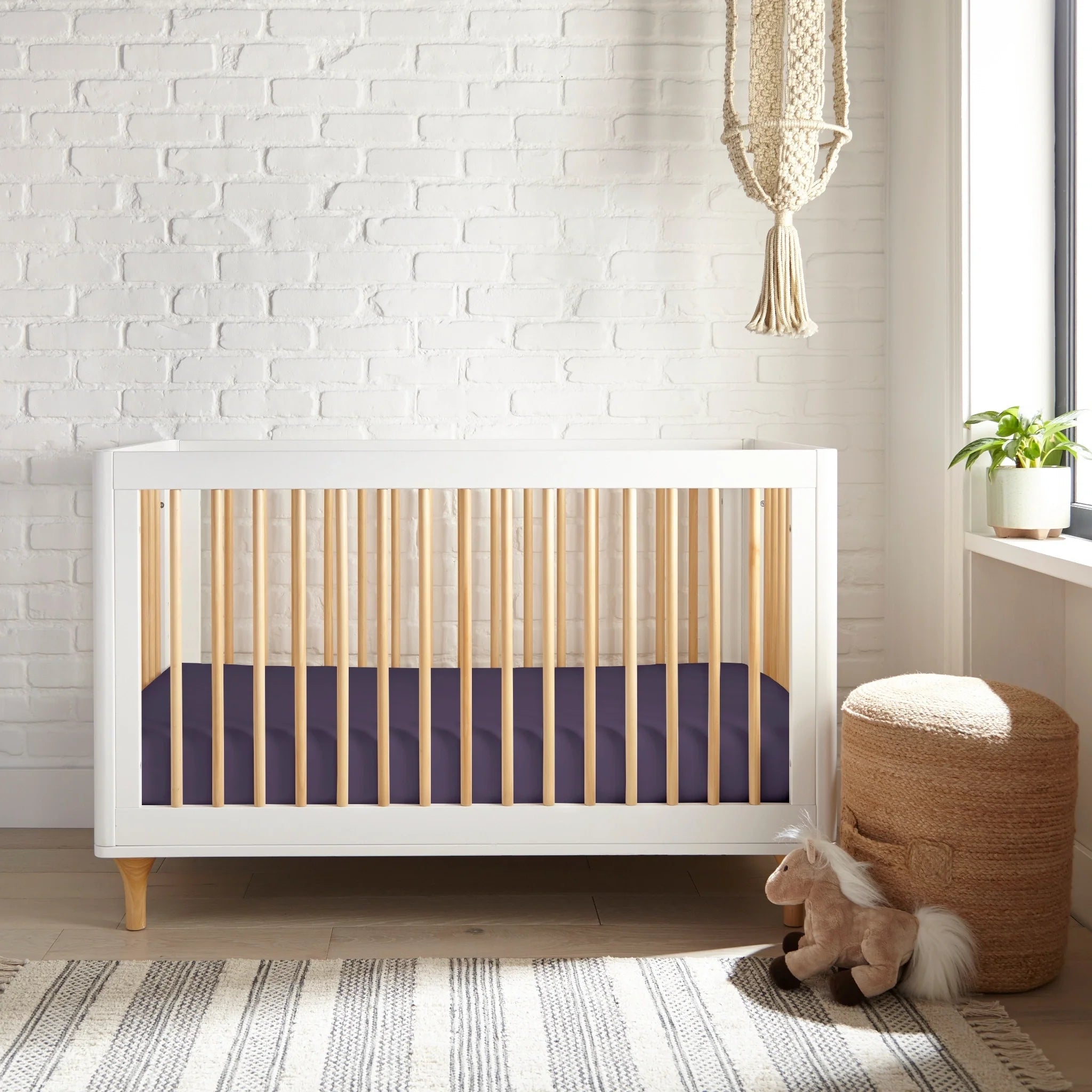 Cooling Bamboo Crib Fitted Sheet - gentle and moisture wicking - Cozy Home Life
