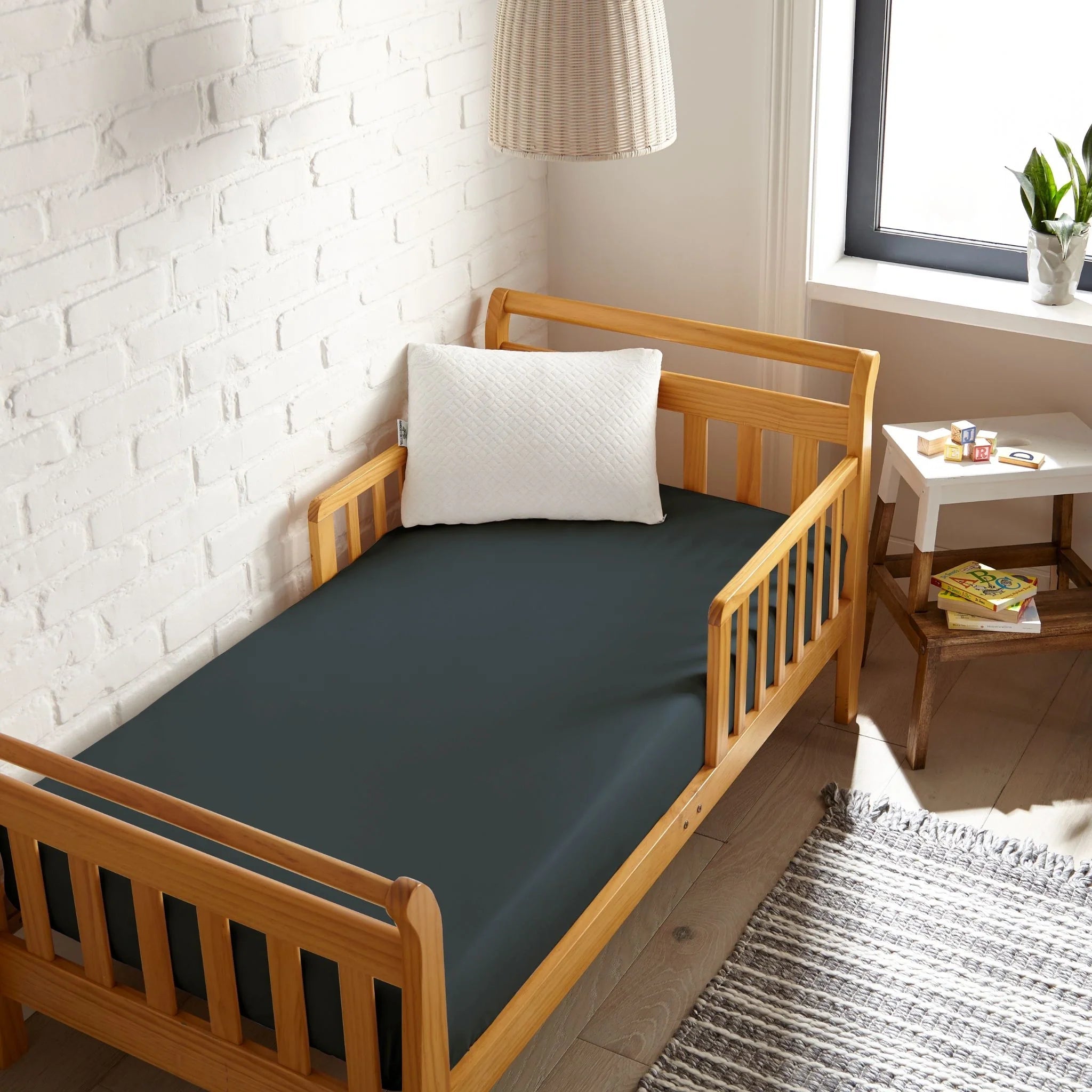 Cooling Bamboo Crib Fitted Sheet - gentle and moisture wicking - Cozy Home Life