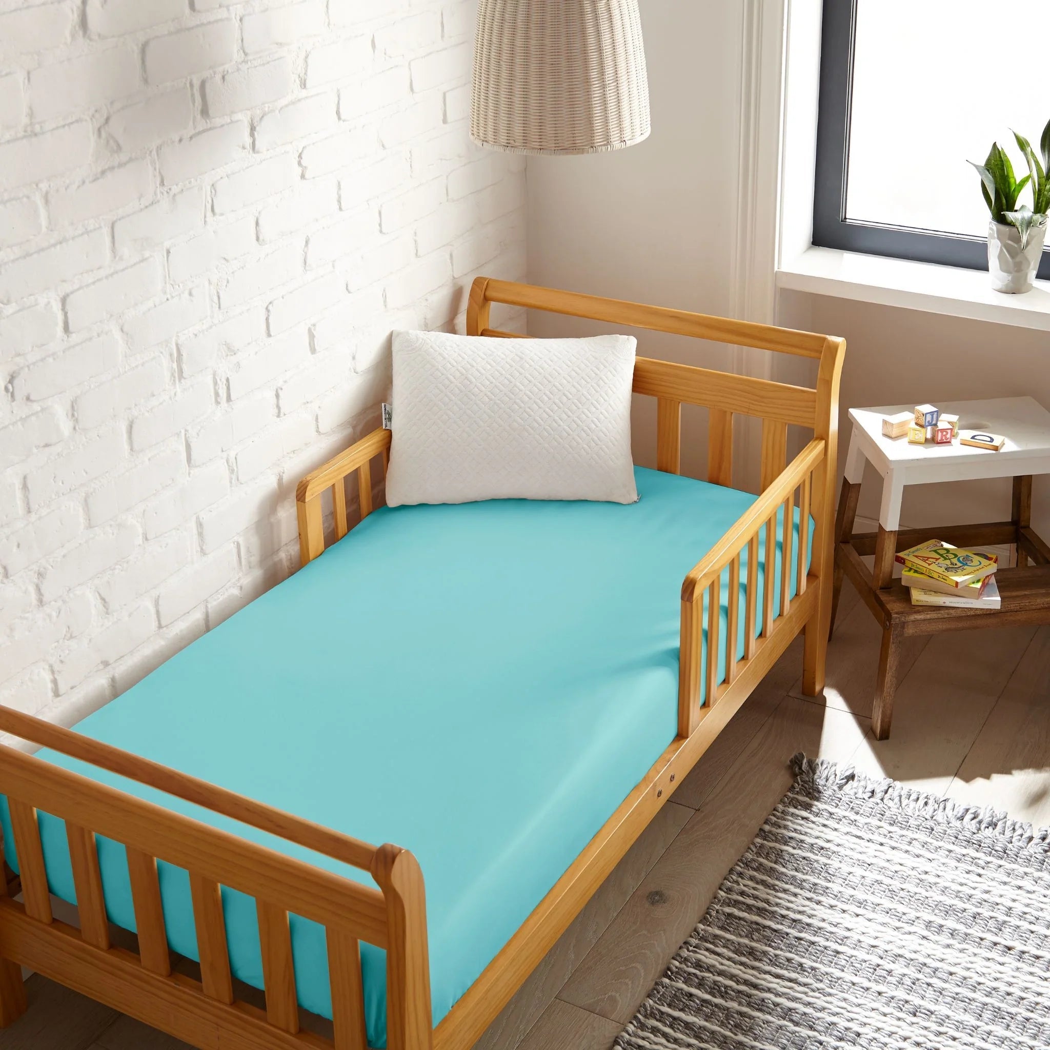 Cooling Bamboo Crib Fitted Sheet - gentle and moisture wicking - Cozy Home Life