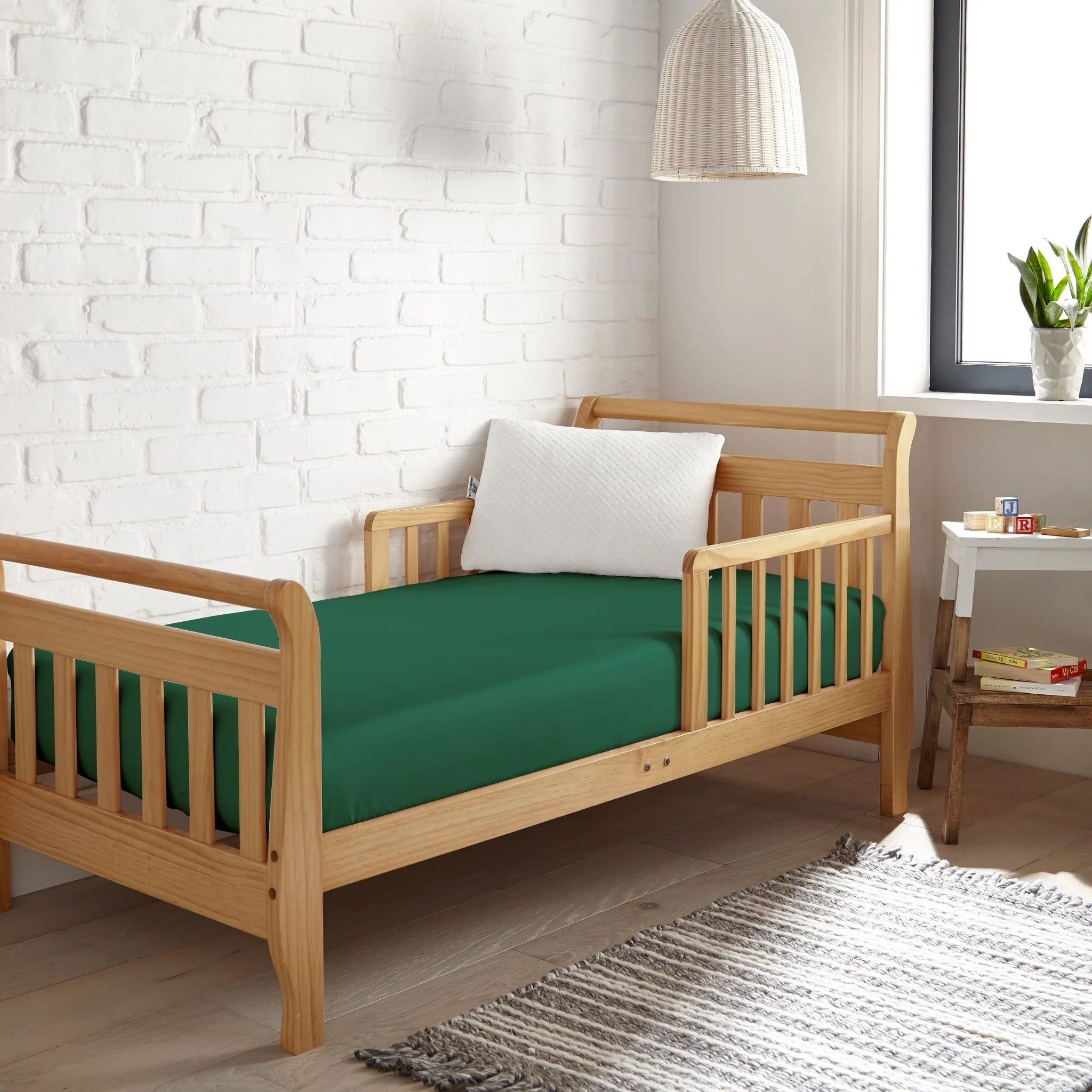 Cooling Bamboo Crib Fitted Sheet - gentle and moisture wicking - Cozy Home Life