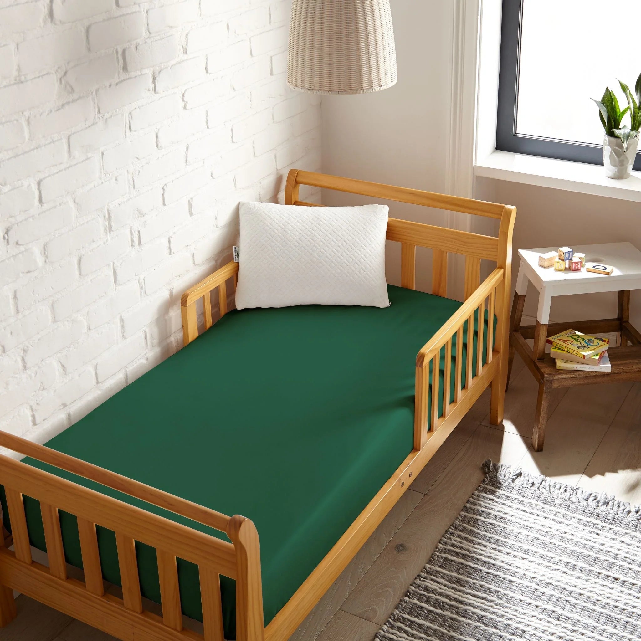 Cooling Bamboo Crib Fitted Sheet - gentle and moisture wicking - Cozy Home Life