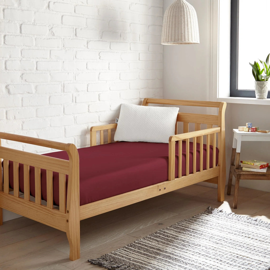 Cooling Bamboo Crib Fitted Sheet - gentle and moisture wicking - Cozy Home Life