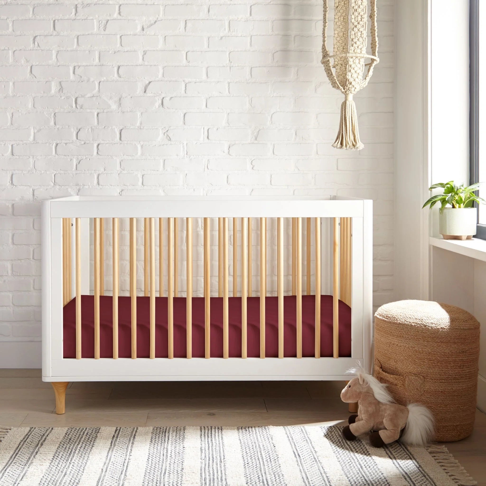 Cooling Bamboo Crib Fitted Sheet - gentle and moisture wicking - Cozy Home Life