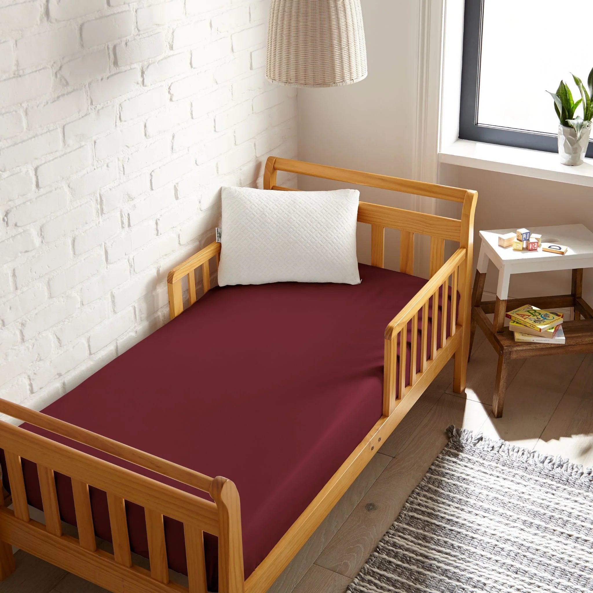 Cooling Bamboo Crib Fitted Sheet - gentle and moisture wicking - Cozy Home Life