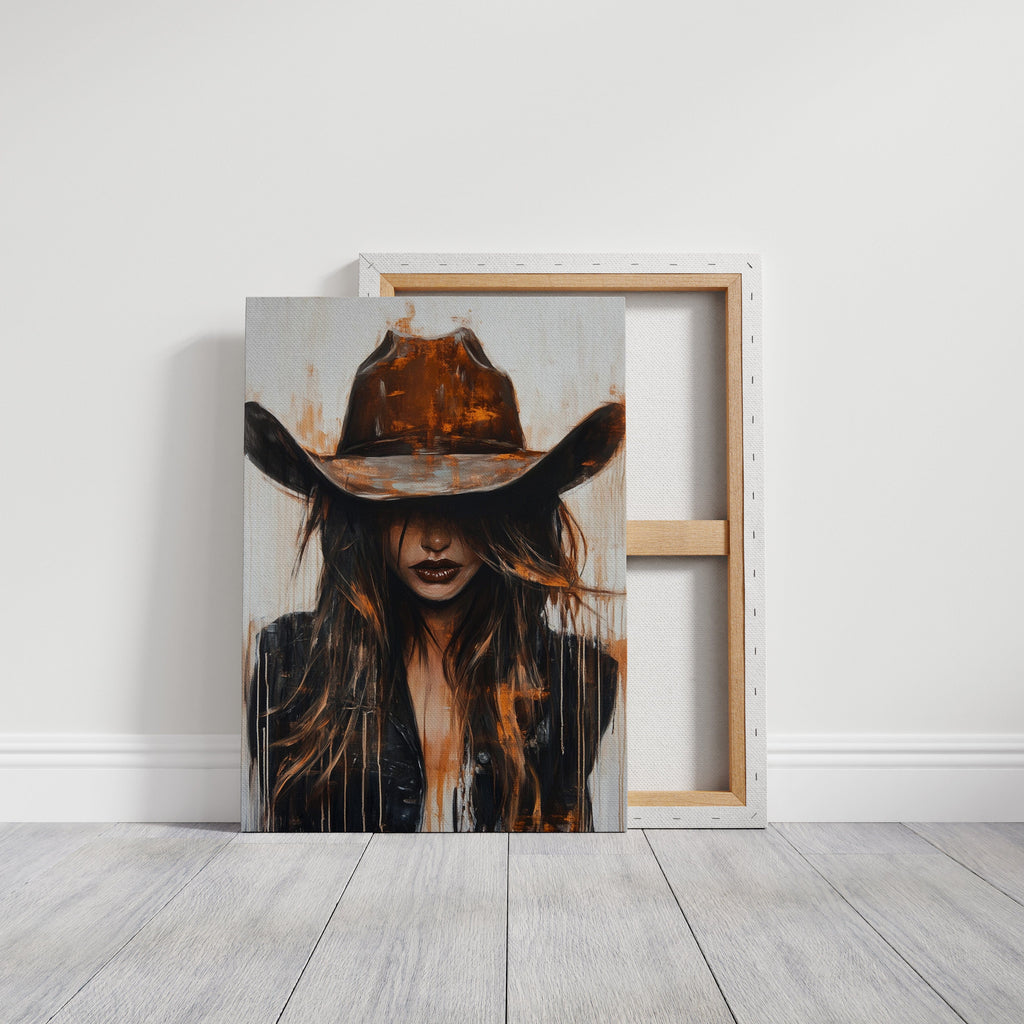Cowgirl in Crimson – Modern Western Grit - Cozy Home Life