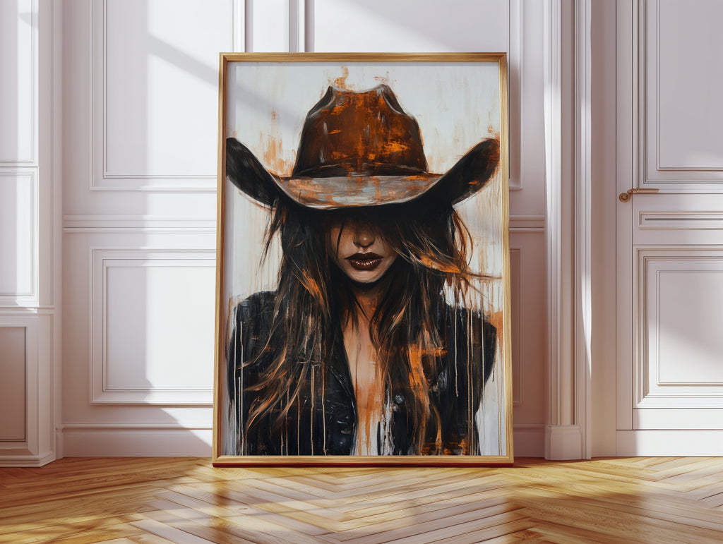 Cowgirl in Crimson – Modern Western Grit - Cozy Home Life