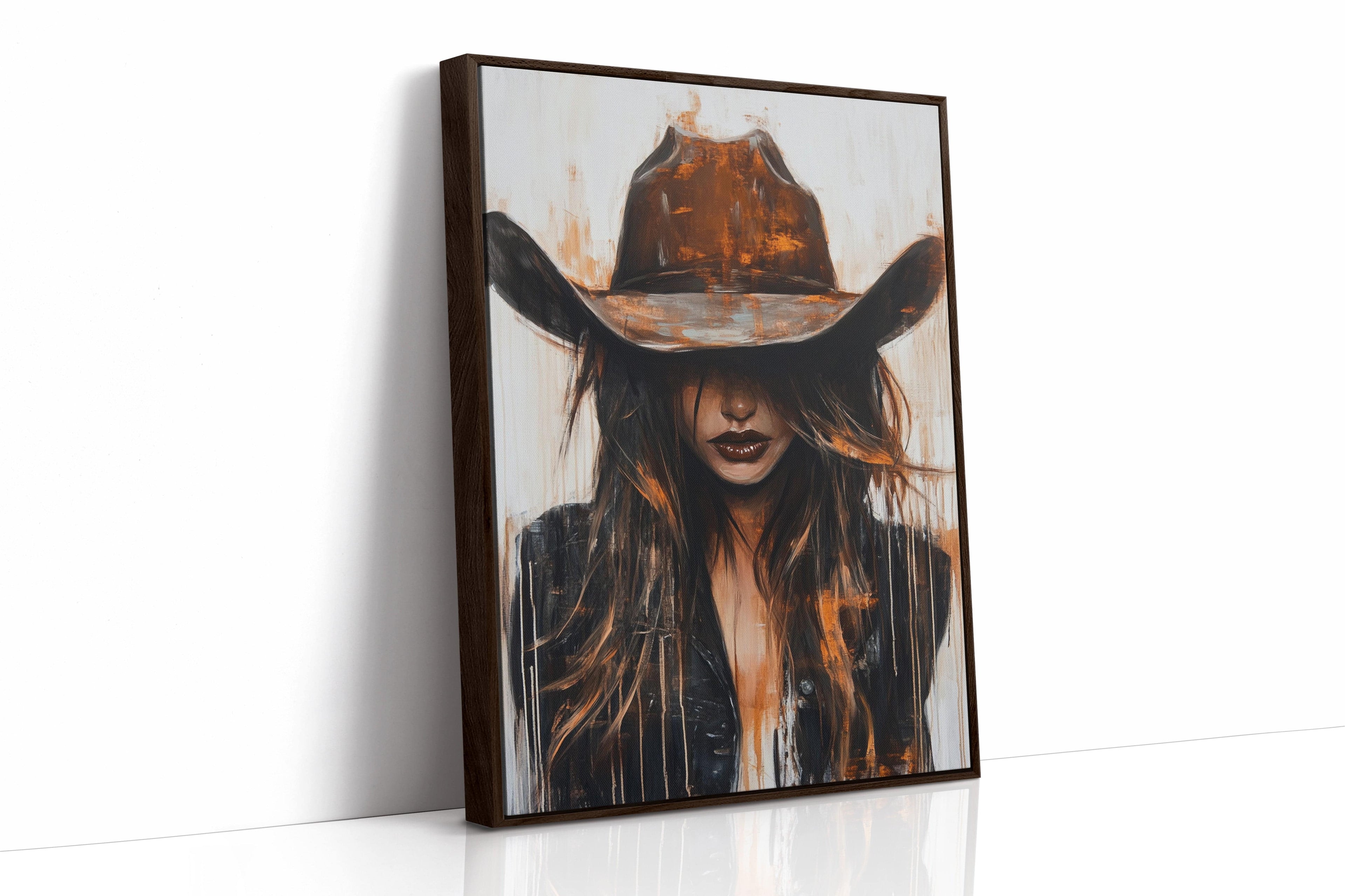 Cowgirl in Crimson – Modern Western Grit - Cozy Home Life