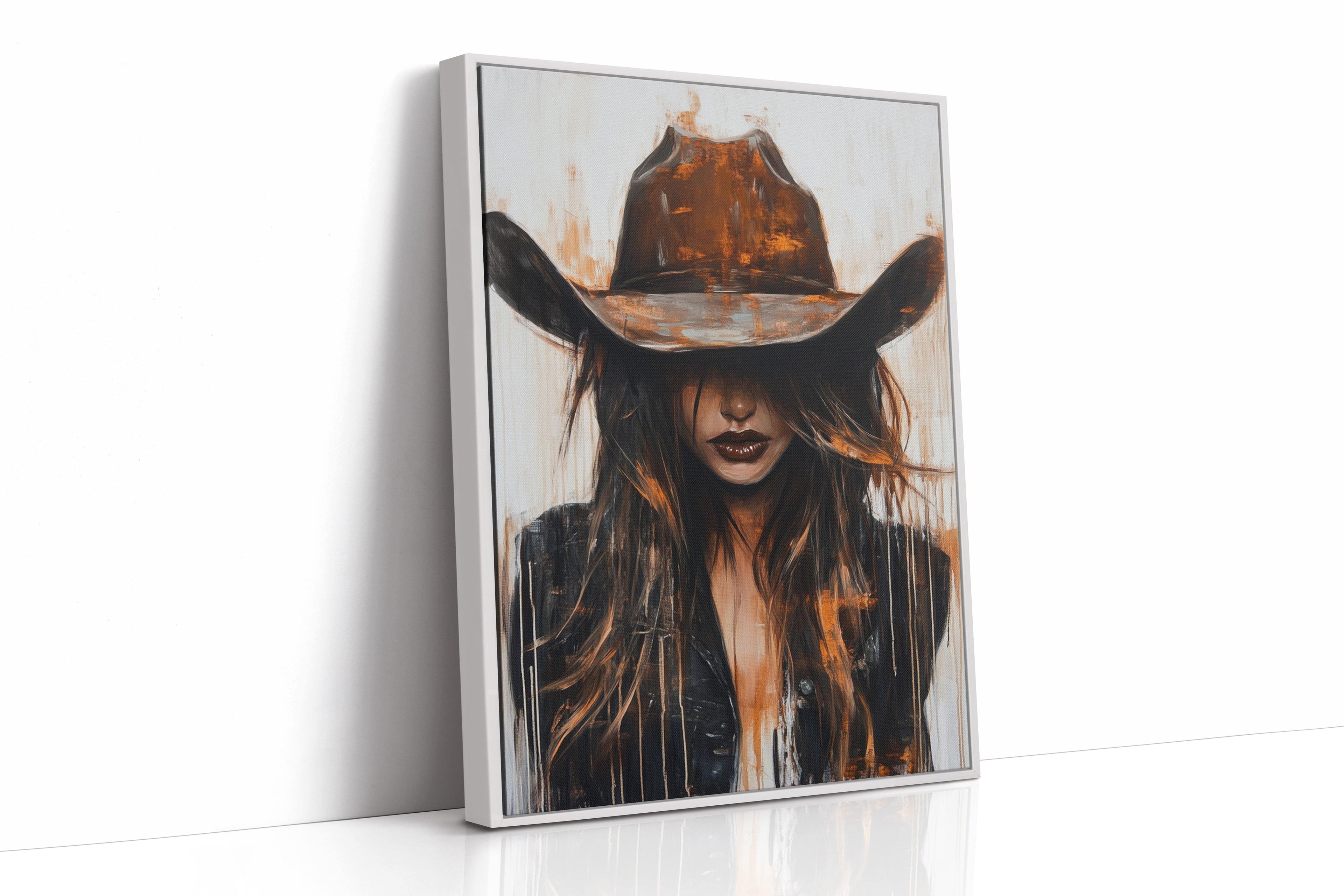 Cowgirl in Crimson – Modern Western Grit - Cozy Home Life