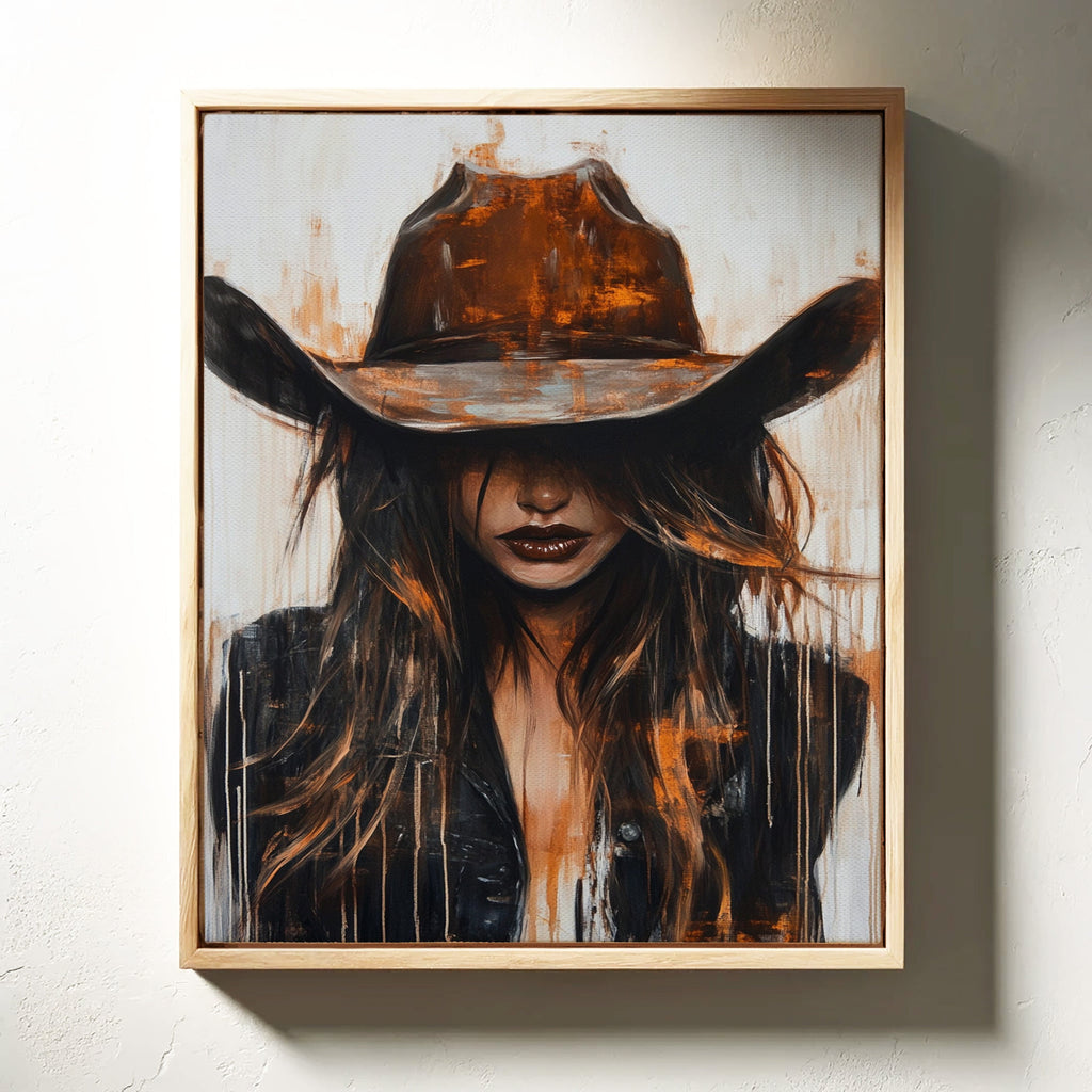 Cowgirl in Crimson – Modern Western Grit - Cozy Home Life