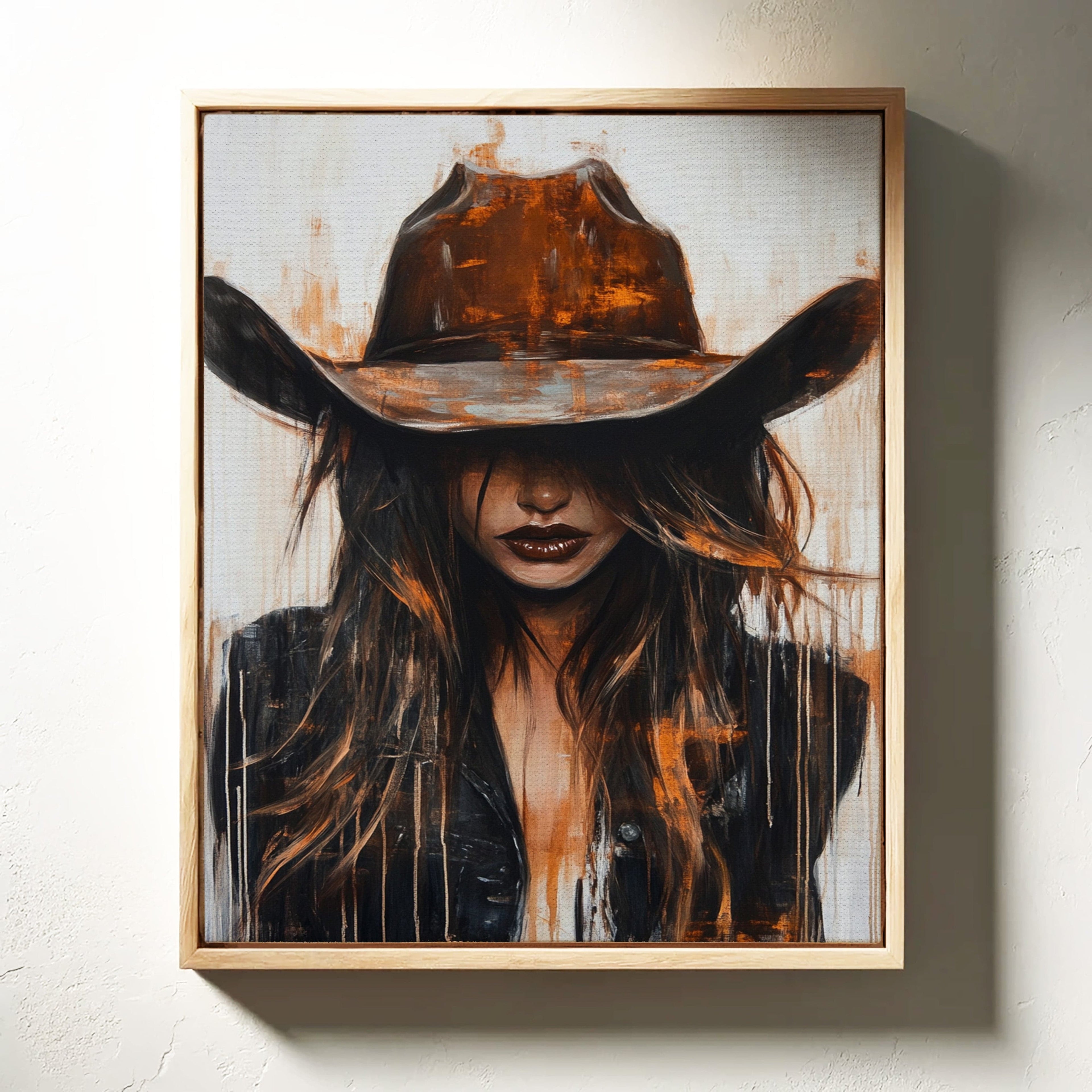 Cowgirl in Crimson – Modern Western Grit - Cozy Home Life