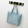 Diamond - Embossed Large - Capacity Tote Bag - Cozy Home Life