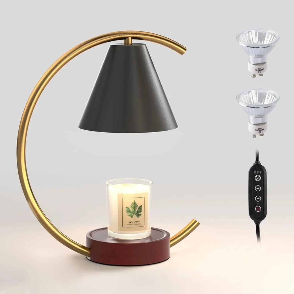 Dimmable Candle Warmer Lamp – Efficient, Flame - Free Fragrance - Cozy Home Life