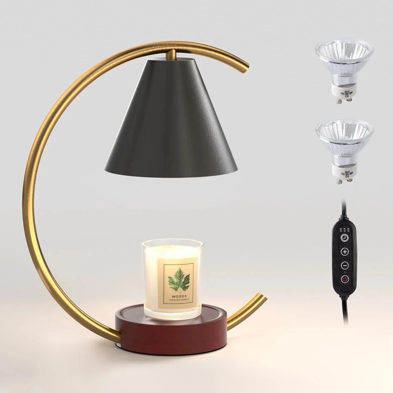 Dimmable Candle Warmer Lamp – Efficient, Flame - Free Fragrance - Cozy Home Life