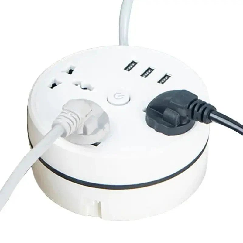 EU Plug AC Outlet Smart Home Power Strip – Multipurpose Electrical Extension Cord with USB Ports & Fast Charging - Cozy Home Life