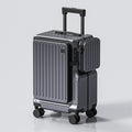 Front - opening 20 - inch Carry - on Suitcase - Cozy Home Life