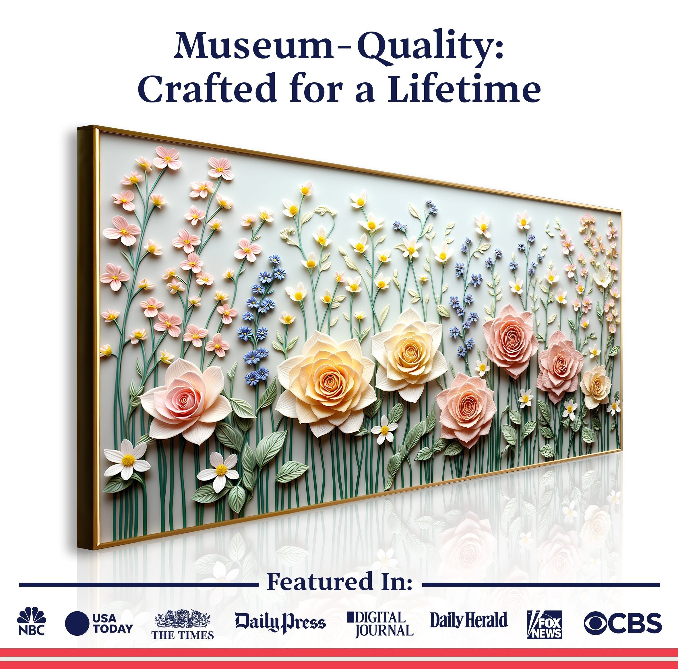 Garden Rhapsody Wall Art - Cozy Home Life
